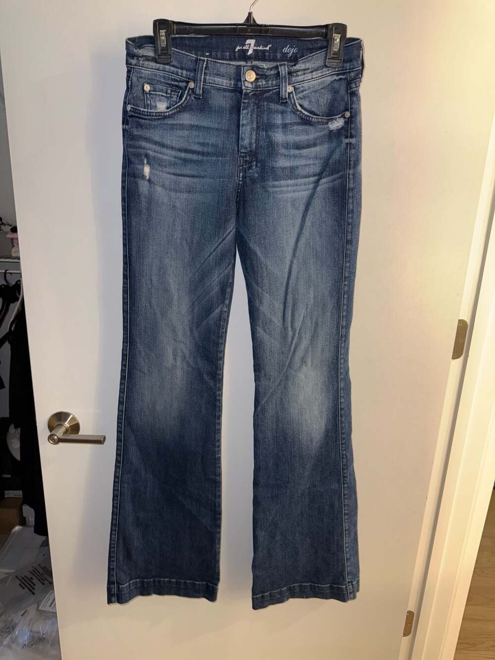 7 For All Mankind Dojo Flare Jeans Size 29